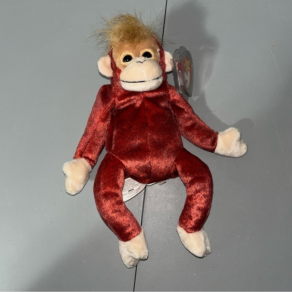 TY Beanie Baby SCHWEETHEART the Orangutan Retired NWT 1999 - Picture 6 of 11